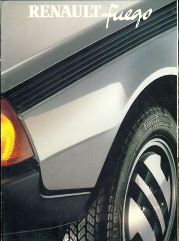 Brochures Renault Fuego - Folders