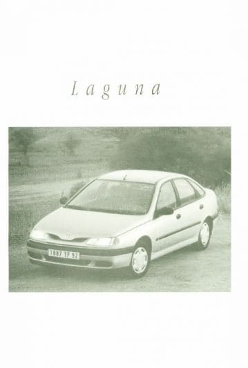 Brochures Renault Laguna - Folders
