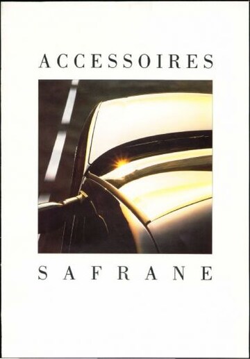 Brochures Renault Safrane - Folders