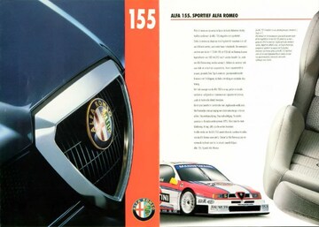 Brochures Alfa Romeo 155 - Folders