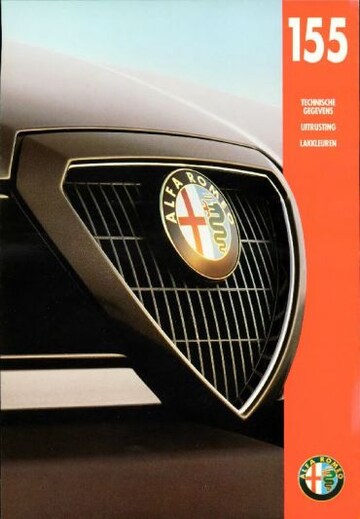 Brochures Alfa Romeo 155 - Folders