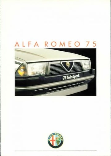 Brochures Alfa Romeo 75 - Folders