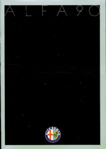 Brochures Alfa Romeo 90 - Folders