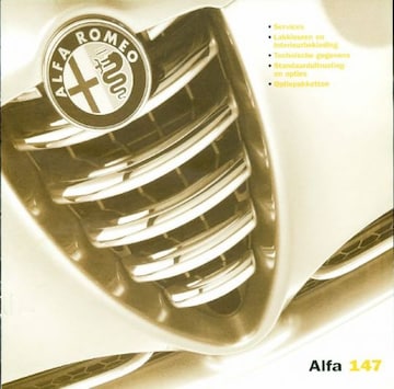 Brochures Alfa Romeo 147 - Folders