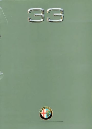 Brochures Alfa Romeo 33 - Folders