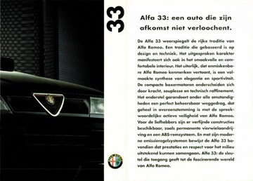 Brochures Alfa Romeo 33 - Folders