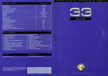 Brochures Alfa Romeo 33 - Folders