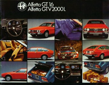 Brochures Alfa Romeo Alfetta - Folders