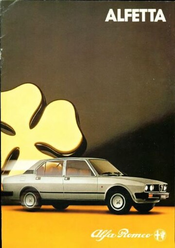 Brochures Alfa Romeo Alfetta - Folders