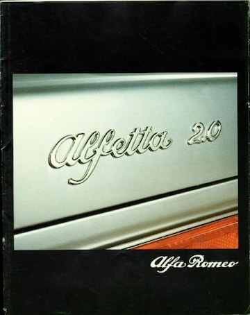Brochures Alfa Romeo Alfetta - Folders