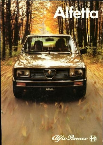 Brochures Alfa Romeo Alfetta - Folders