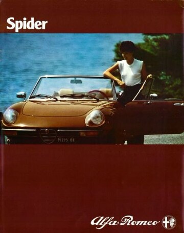 Brochures Alfa Romeo Spider - Folders