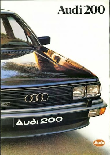 Brochures Audi 200 - Folders