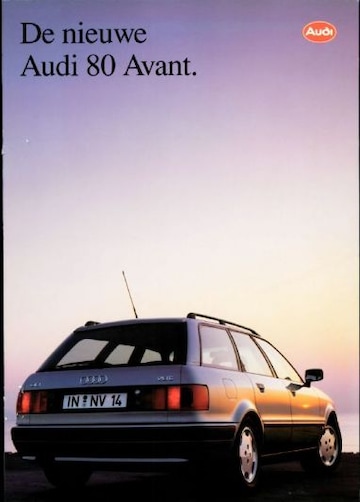 Brochures Audi 80 - Folders