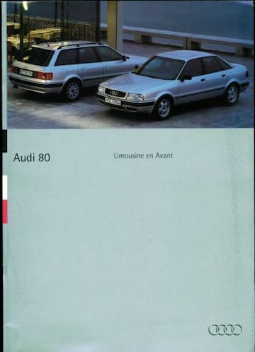 Brochures Audi 80 - Folders