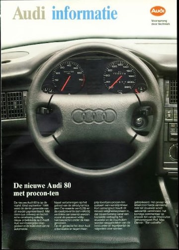 Brochures Audi 80 - Folders