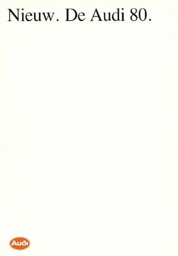 Brochures Audi 80 - Folders