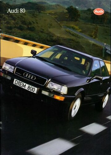 Brochures Audi 80 - Folders
