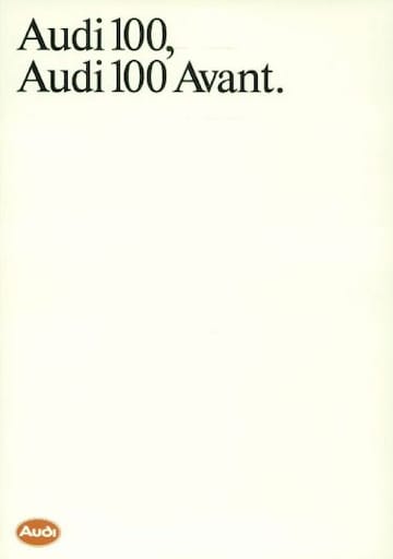 Brochures Audi 100 - Folders