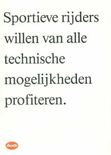 Brochures Audi - Folders