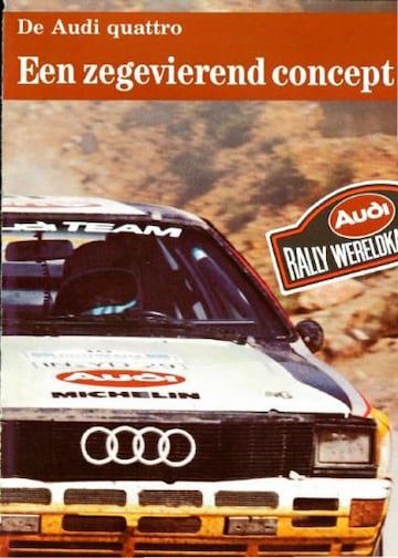 Brochures Audi Quattro - Folders