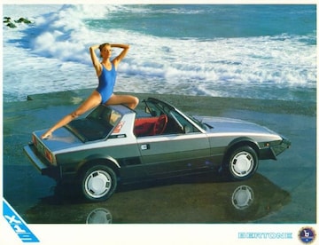 Brochures Fiat X1/9 - Folders