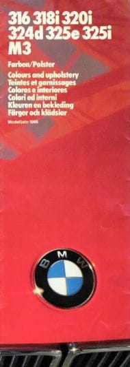 Brochures BMW 3-serie - Folders
