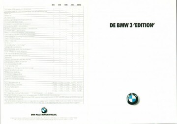 Brochures BMW 3-serie - Folders