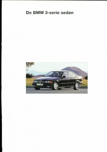 Brochures BMW 3-serie - Folders