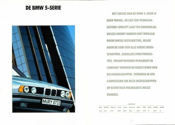 Brochures BMW 5-serie - Folders