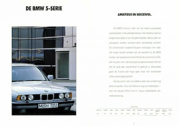 Brochures BMW 5-serie - Folders