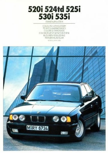Brochures BMW 5-serie - Folders