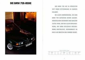 Brochures BMW 7-serie - Folders