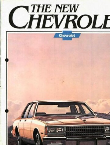 Brochures Chevrolet Caprice - Folders
