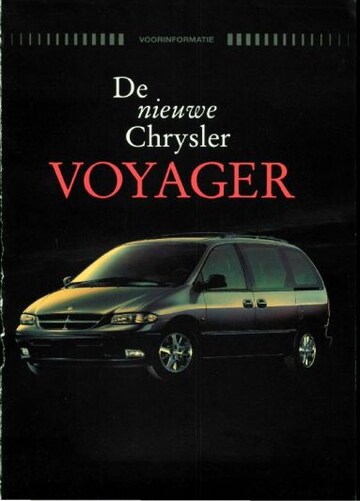 Brochures Chrysler Voyager - Folders