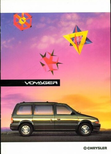 Brochures Chrysler Voyager - Folders