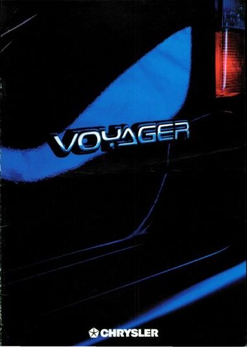 Brochures Chrysler Voyager - Folders