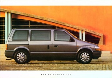 Brochures Chrysler Voyager - Folders