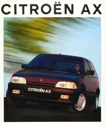 Brochures Citroën AX - Folders