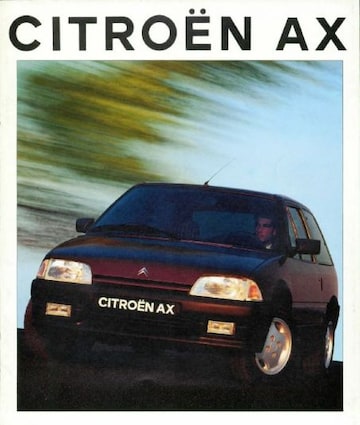 Brochures Citroën AX - Folders