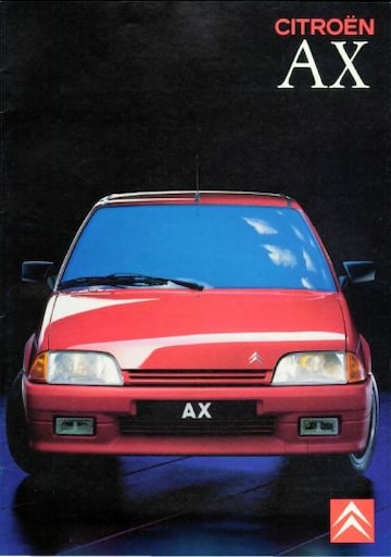 Brochures Citroën AX - Folders