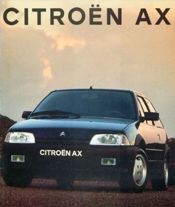 Brochures Citroën AX - Folders
