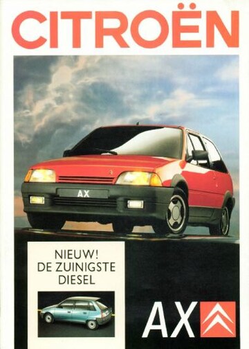 Brochures Citroën AX - Folders