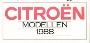 Brochures Citroën Axel - Folders