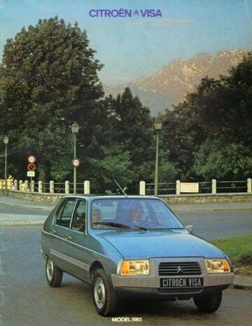 Brochures Citroën Visa - Folders