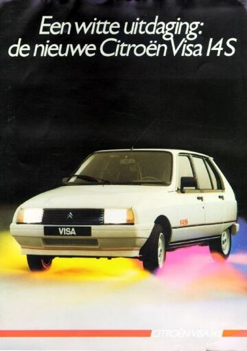 Brochures Citroën Visa - Folders