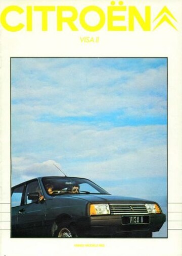 Brochures Citroën Visa - Folders