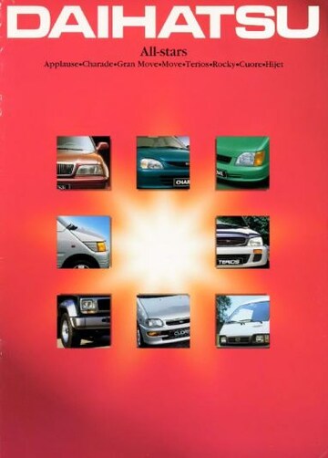 Brochures Daihatsu Applause - Folders