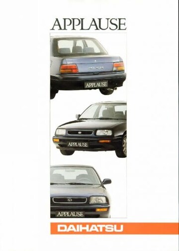 Brochures Daihatsu Applause - Folders