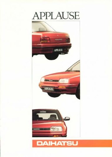 Brochures Daihatsu Applause - Folders
